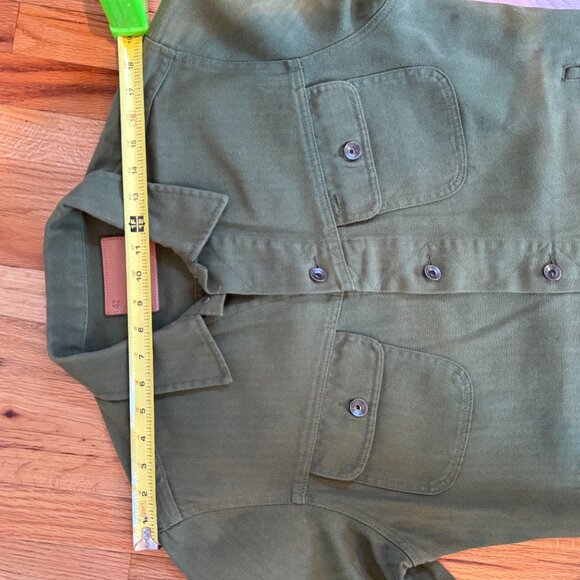 Taylor Stitch The Long Haul Jacket in Olive Herringbone - Picture 16 of 16